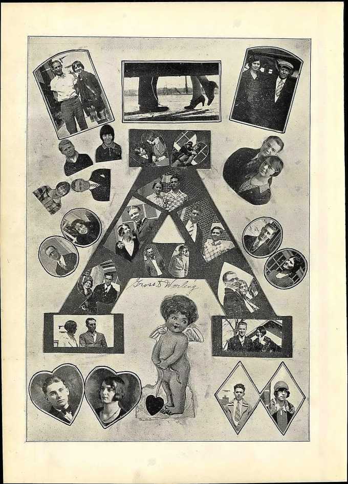 Stephenson WE AHS 1928 girlfriend